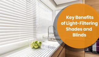 Key benefits of light-filtering shades and blinds