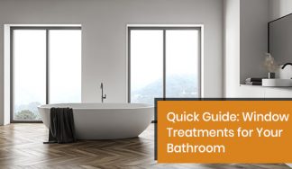 Window treatments for your bathroom